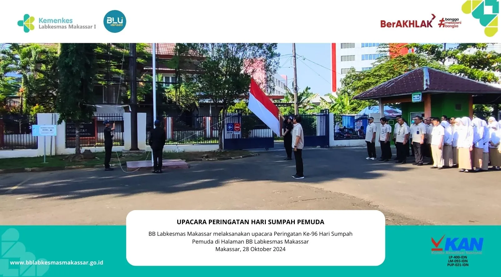 upacara peringatan ke-96 hari sumpah pemuda