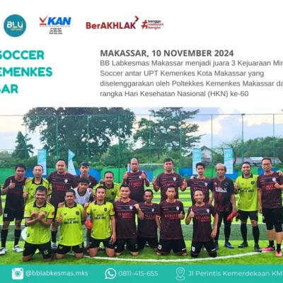 juara 3 mini soccer hkn ke-60 2024