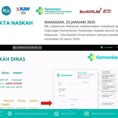 sosialisasi tata naskah pmk 20/2024