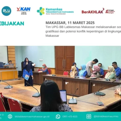 sosialisasi pengendalian gratifikasi dan konflik kepentingan 2025