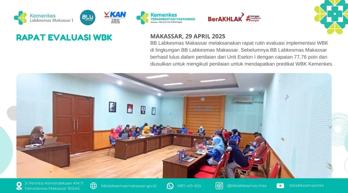 evaluasi wbk bb-labkesmas-makassar-2025