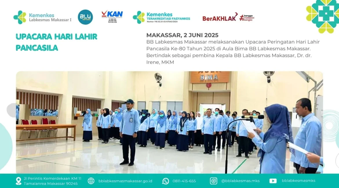 Upacara Peringatan Hari Lahir Pancasila 2025