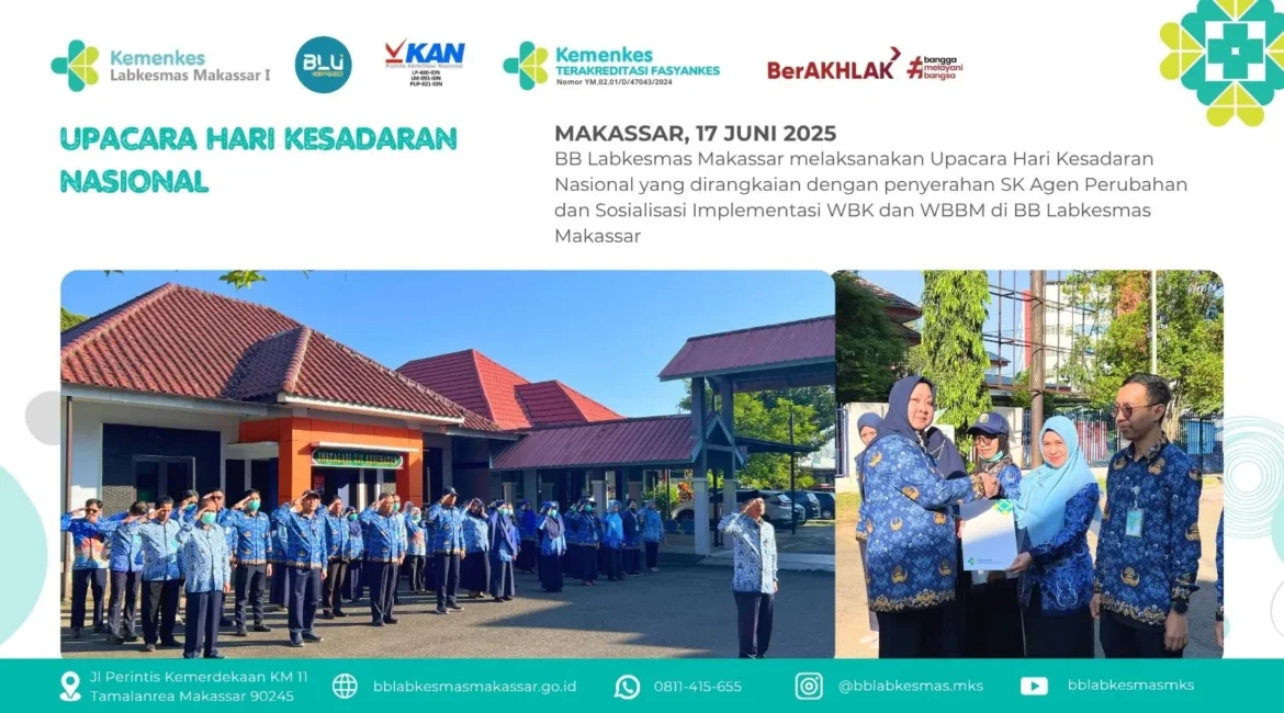 Upacara Hari Kesadaran Nasional Juni 2025